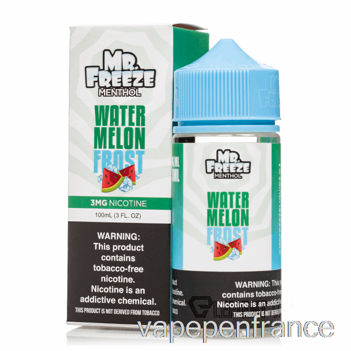 Gel De Pastèque - Mr Freeze - Stylo Vape 100 Ml 3 Mg